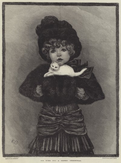 Vi ønsker dig en glædelig jul af Kate Greenaway